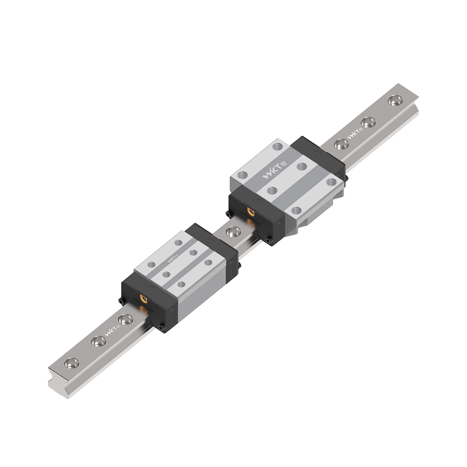 Linear Guide Rails internal structure and rolling elements